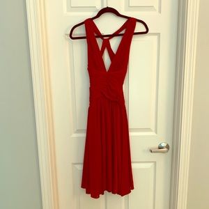 BCBG red dress